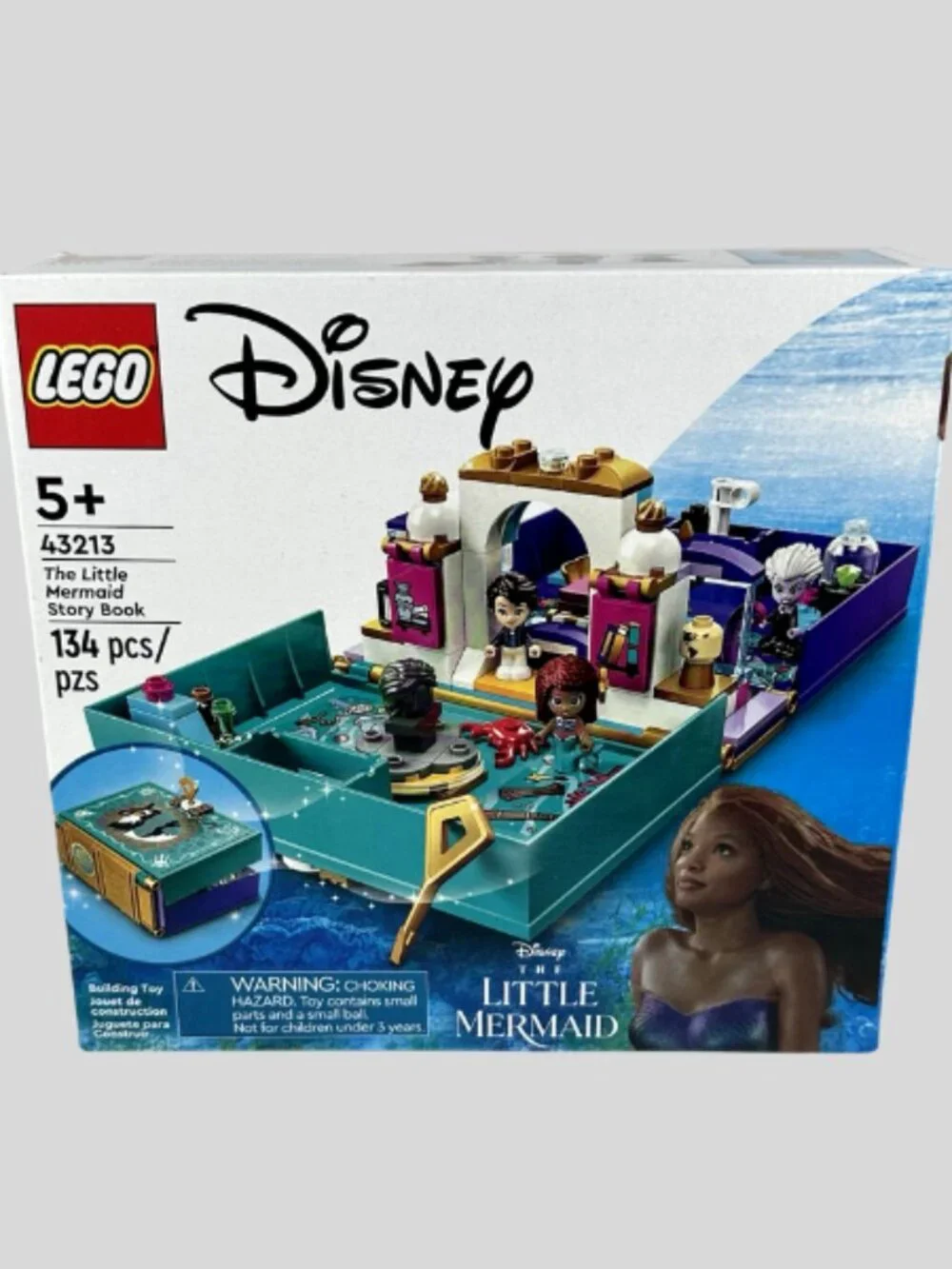 LEGO Disney Little Mermaid Story Book Set 43213 New Sealed